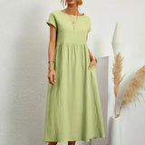 Celine - Midi Dress with Pockets