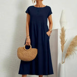 Celine - Midi Dress with Pockets