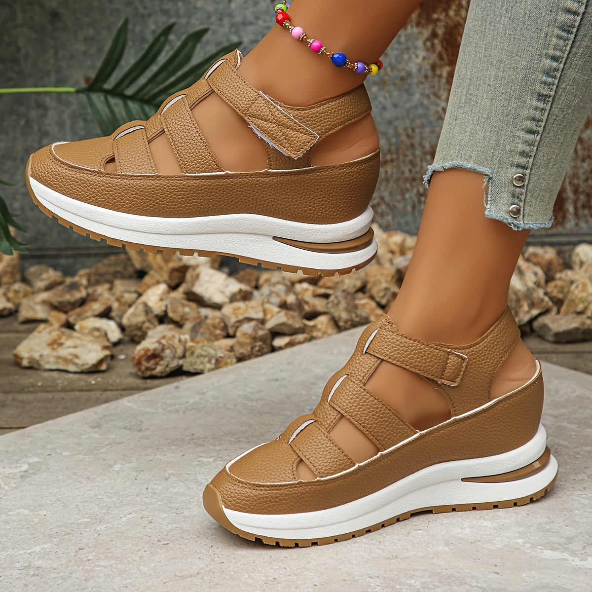 Karla - Orthopedic Platform Sandals