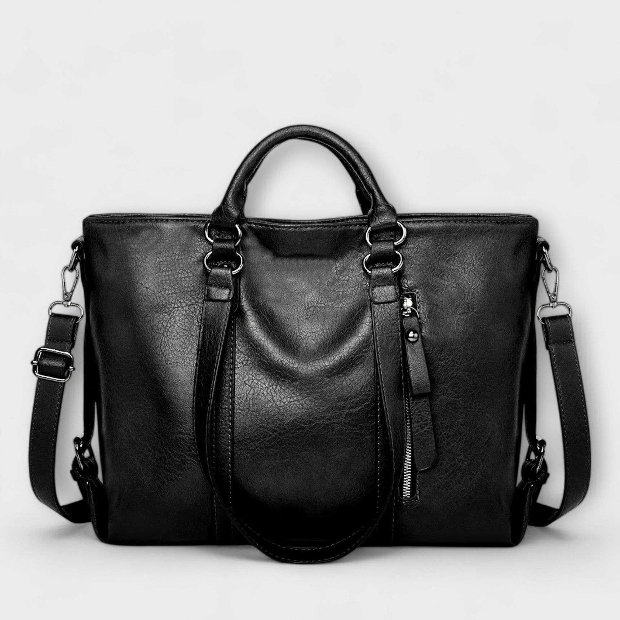 Olivia - Women  Large Leather Bag