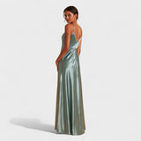 Lucy - Long Satin Dress