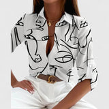 Lisette - Elegant Long Sleeve Blouse