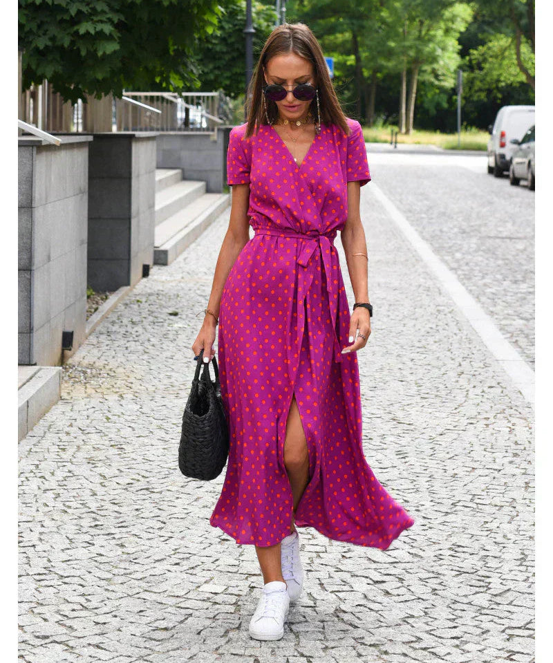 Julia – Elegáns V-nyakú Ruha