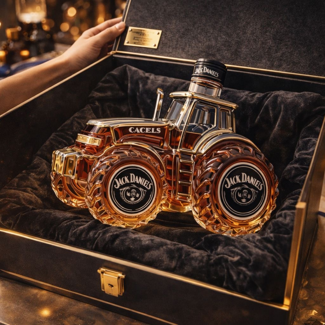 Whisky Üveg - Különleges Kiadás Traktor