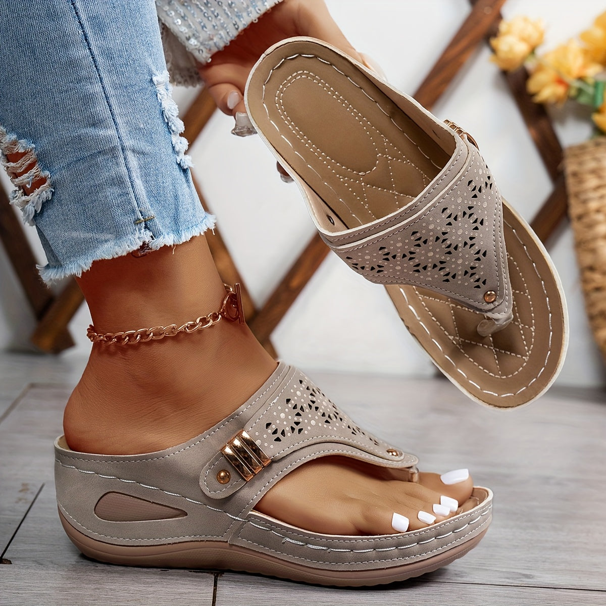 Jean - Orthopedic Sandals