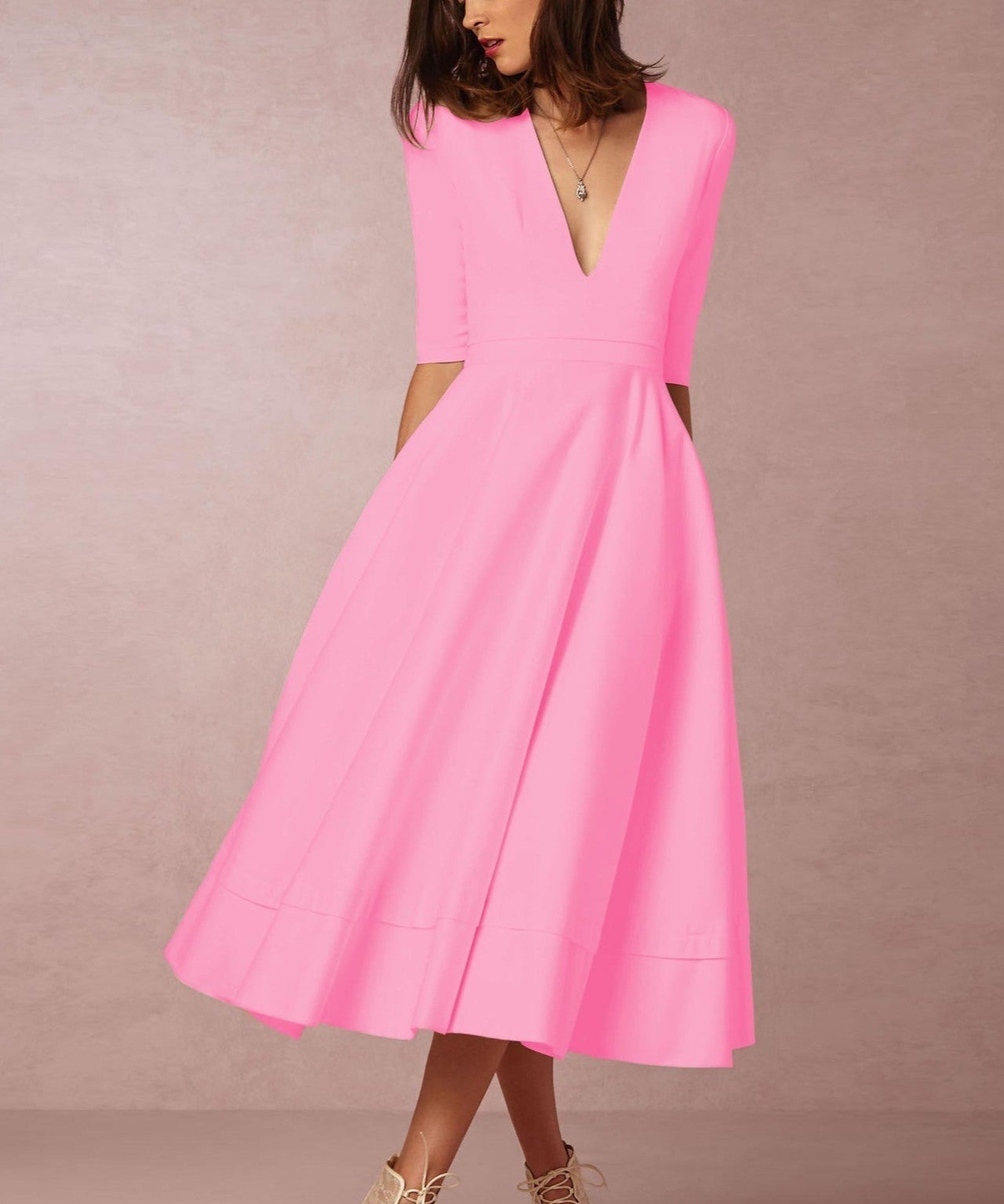 Laura - Women's Midi Dress