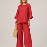 Prue | Oversized Tunika Széles Nadrág Szett