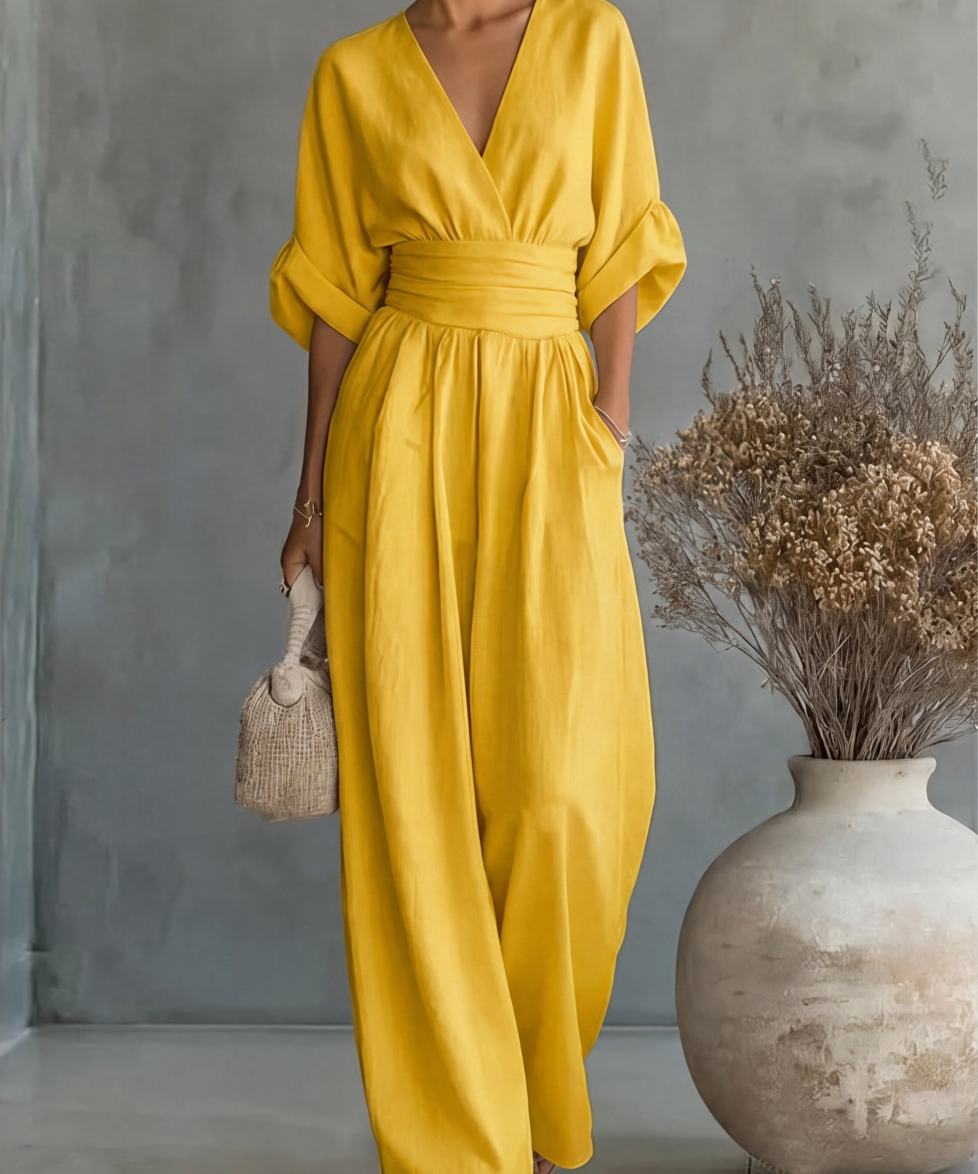 Chiara | Hosszú, Laza, Mintás Overall