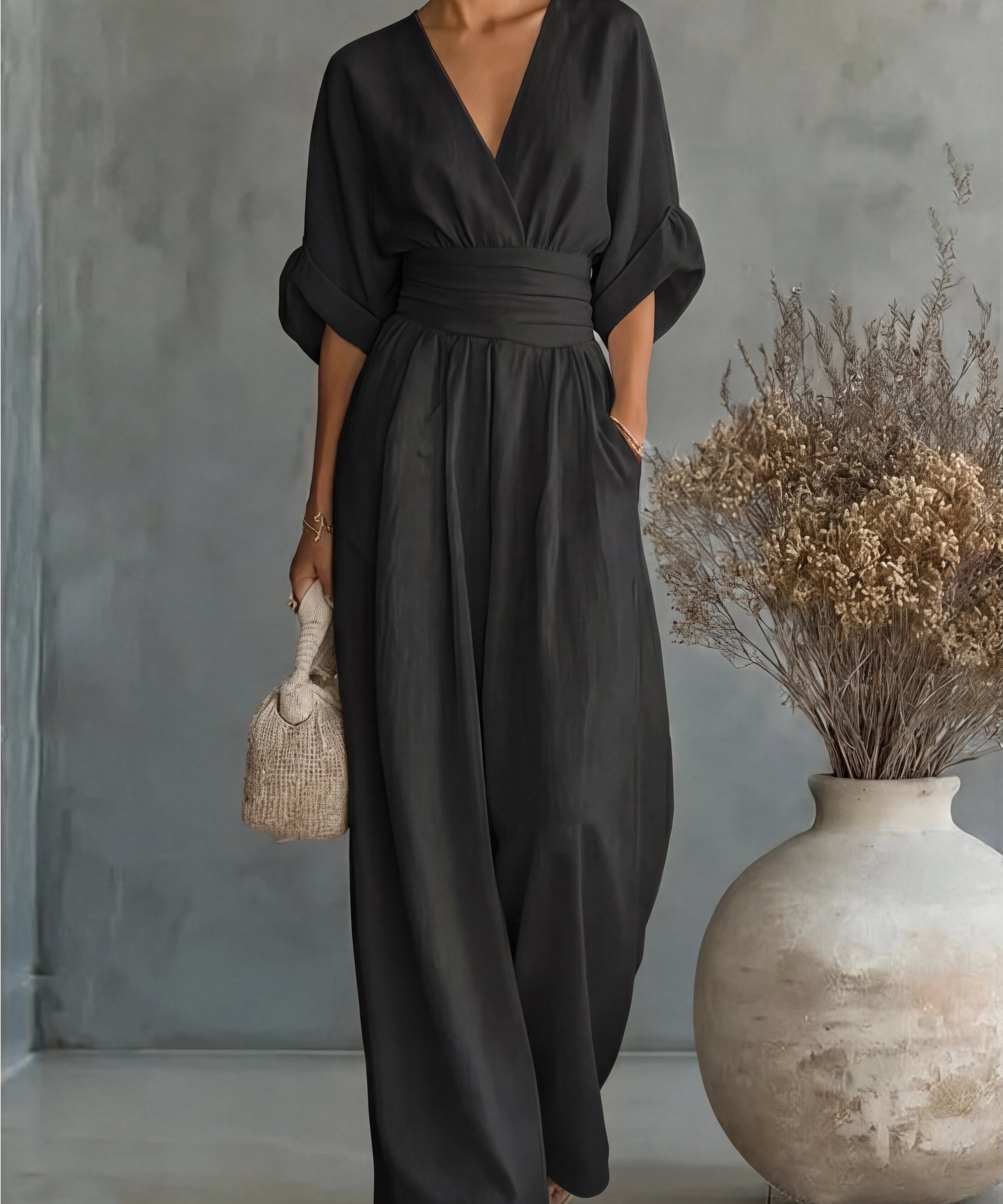 Chiara | Hosszú, Laza, Mintás Overall
