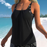 Selena - Tankini with Sun Print