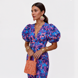 Lily - Tropical Fire Dress