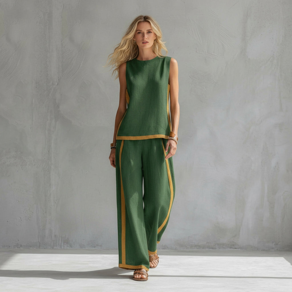 Theresa - Elegant Linen Set