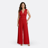 Eleanor - Chic Sleeveless Jumpsuit with Wide Legs
