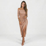 Natalie - Chic Off-Shoulder Dress