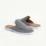 Mocasines de ante gris