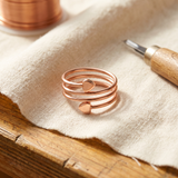 Lovecoil Copper Ring