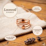 Lovecoil Copper Ring