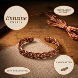 Entwine Copper Anklet