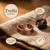 Trellis Copper Ring