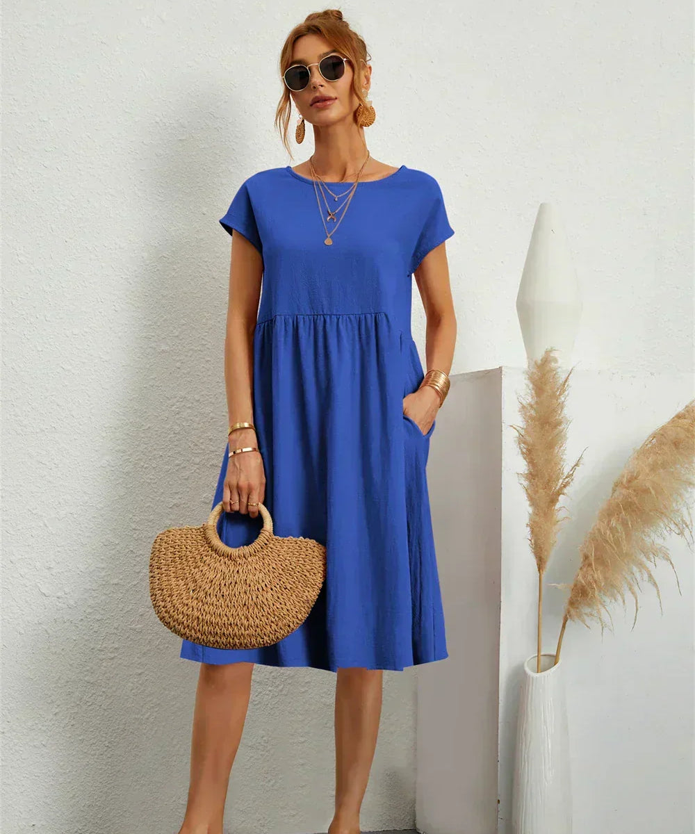 Mira - Casual Pocket Dress
