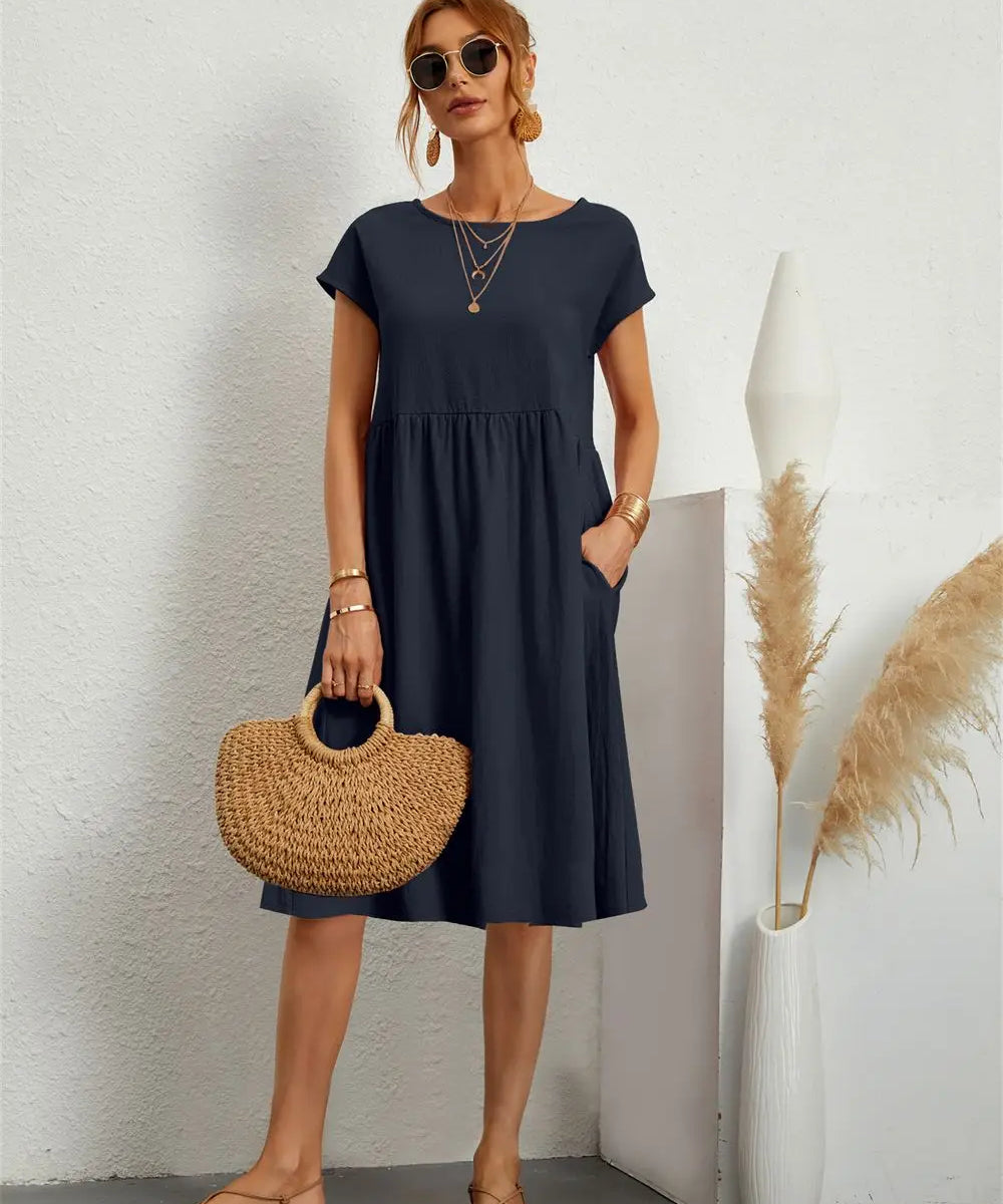 Mira - Casual Pocket Dress