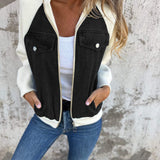 Zoe - Denim Hooded Jacket
