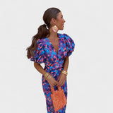 Lily - Tropical Fire Dress