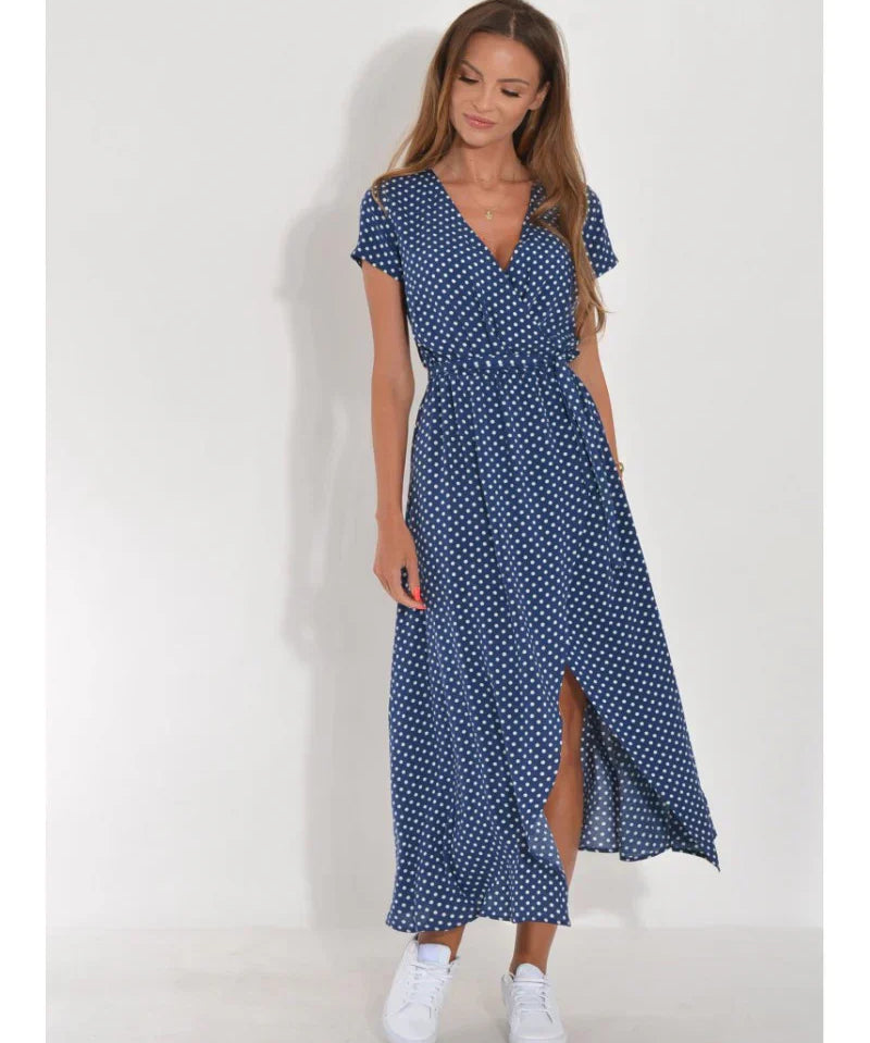 Julia – Elegáns V-nyakú Ruha