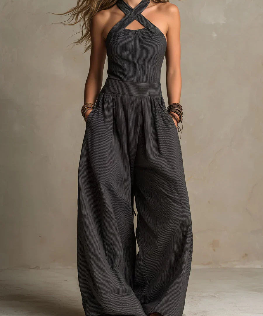 Vivienne | Elegáns Széles-Lábú Overall
