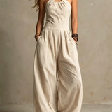 Vivienne | Elegáns Széles-Lábú Overall