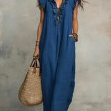 Amelia | Vestido Largo Bohemio Fluido