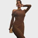 Vesna - Fényes Maxi Ruha