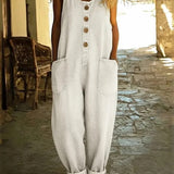Saylor - Vintage Mosott Pamut Farmer Overall