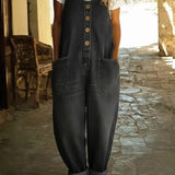 Rózsa | Vintage Mosott Pamut Farmer Overall